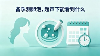 备孕测卵泡，超声下我们到底能看到什么？
