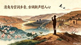 清角为宫润乡音，古调新声慰人心——由《尕连手》破圈，观非遗民歌的当代共情