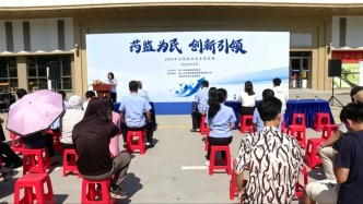 海陵湾新区开展“全国药品安全宣传周”活动
