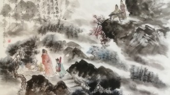 作品赏析｜墨写古贤意，笔绘世间情，画家于学平作品欣赏