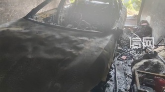 四川广元一比亚迪汉EV纯电轿车突发火情殃及自建房 消防认定书起火原因指向车辆前舱线路