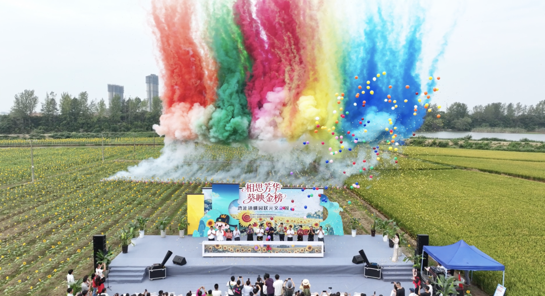 赏花、祈福、听戏、露营，湾沚相思园把秋天过成了金黄