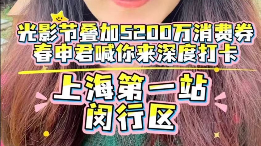 春申之光点亮闵行之夜