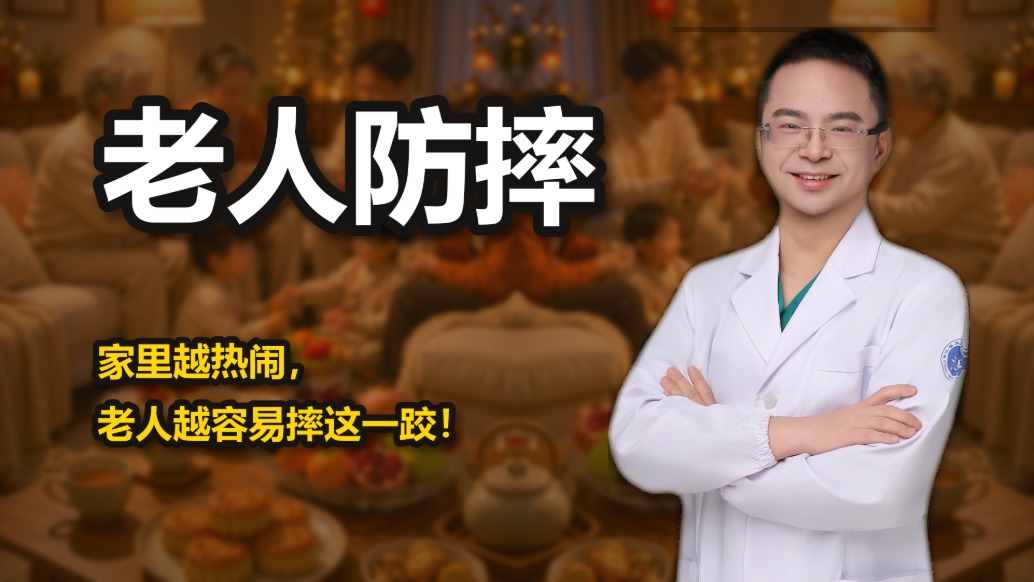 家里越热闹,老人越容易摔这一跤