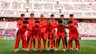 中国男足，铜牌！