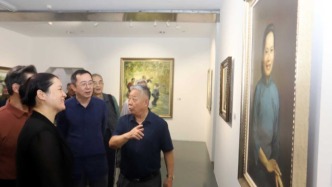 “墨舞人生——夏小斌绘画作品展”在苏州美术馆开展