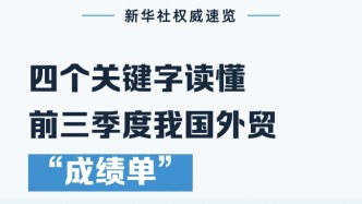 四个关键字读懂前三季度我国外贸“成绩单”