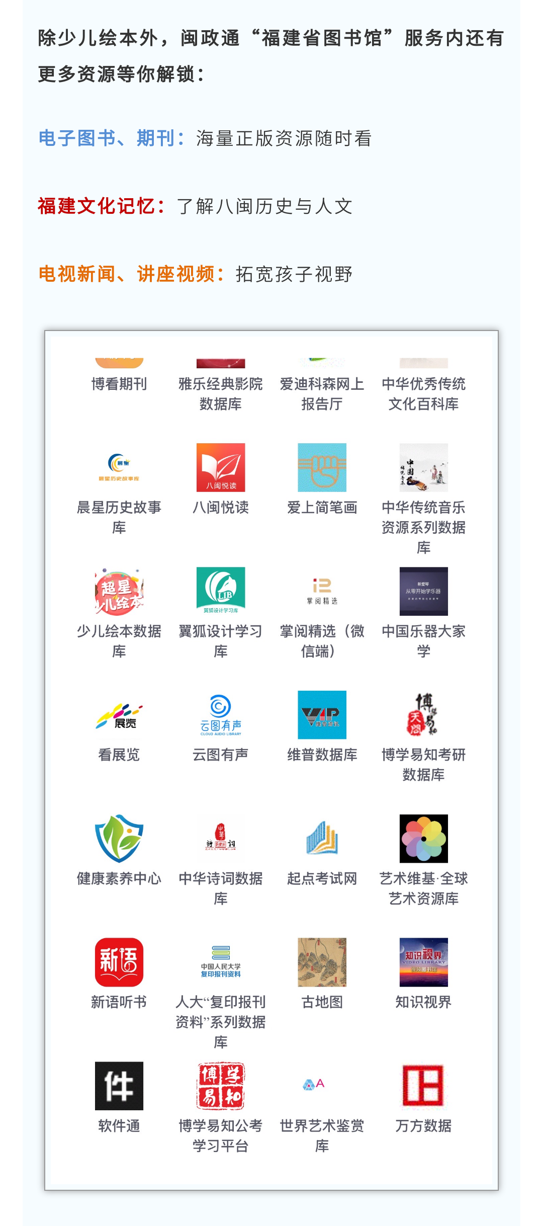别人家娃在听绘本，你家娃在刷手机？福建省图书馆线上免费资源了解一下