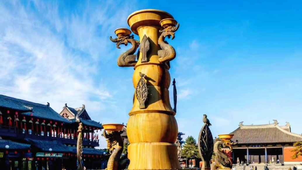 汉代连枝灯：从古墓到广场，诉说两千年平城往事丨山西大同