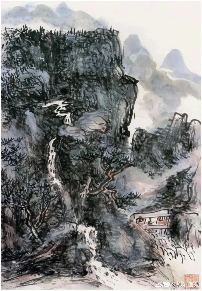 尚吕丹青丨浅谈中国山水画的创作技法