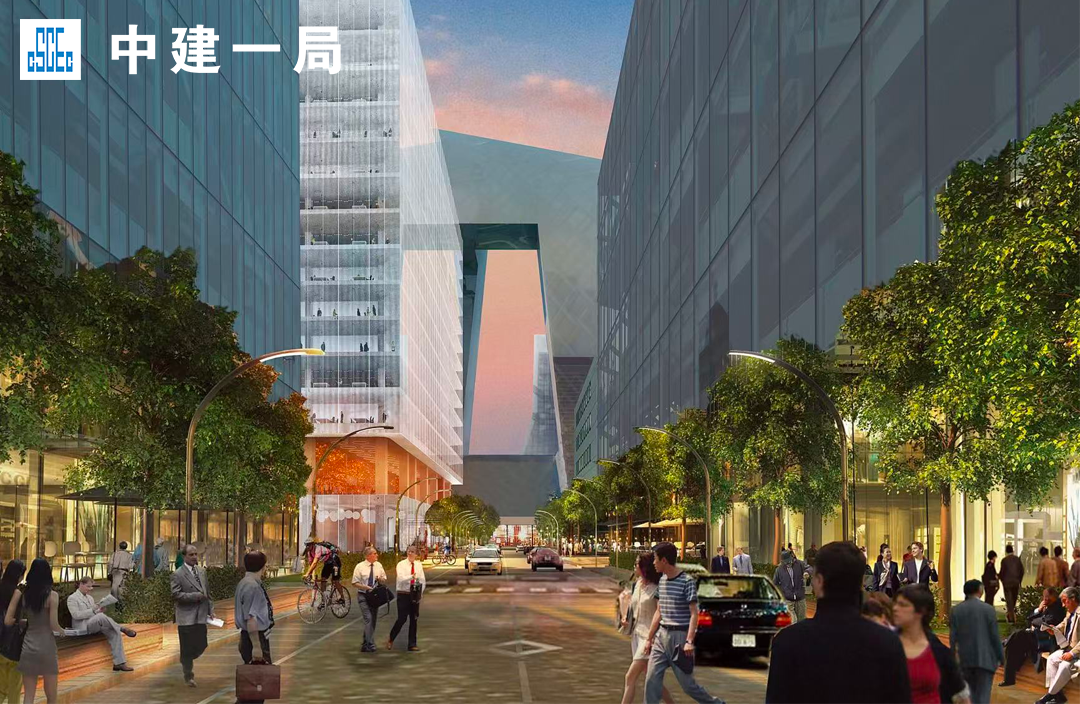 国际金融新地标！中建一局中标北京CBD核心区Z1a地块项目