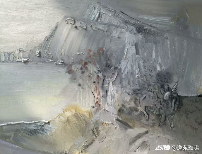 墨韵油彩间的诗意栖居——罗民力油画艺术赏析