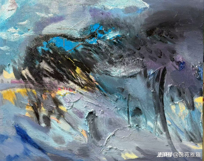 墨韵油彩间的诗意栖居——罗民力油画艺术赏析