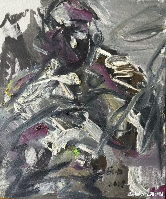 墨韵油彩间的诗意栖居——罗民力油画艺术赏析