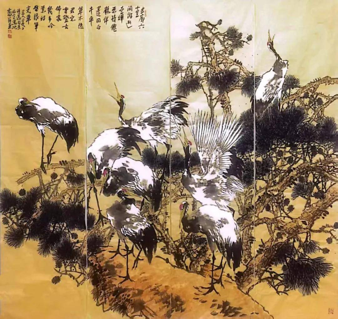 李志向主题性花鸟画系列作品之八:主题性花鸟画的特点