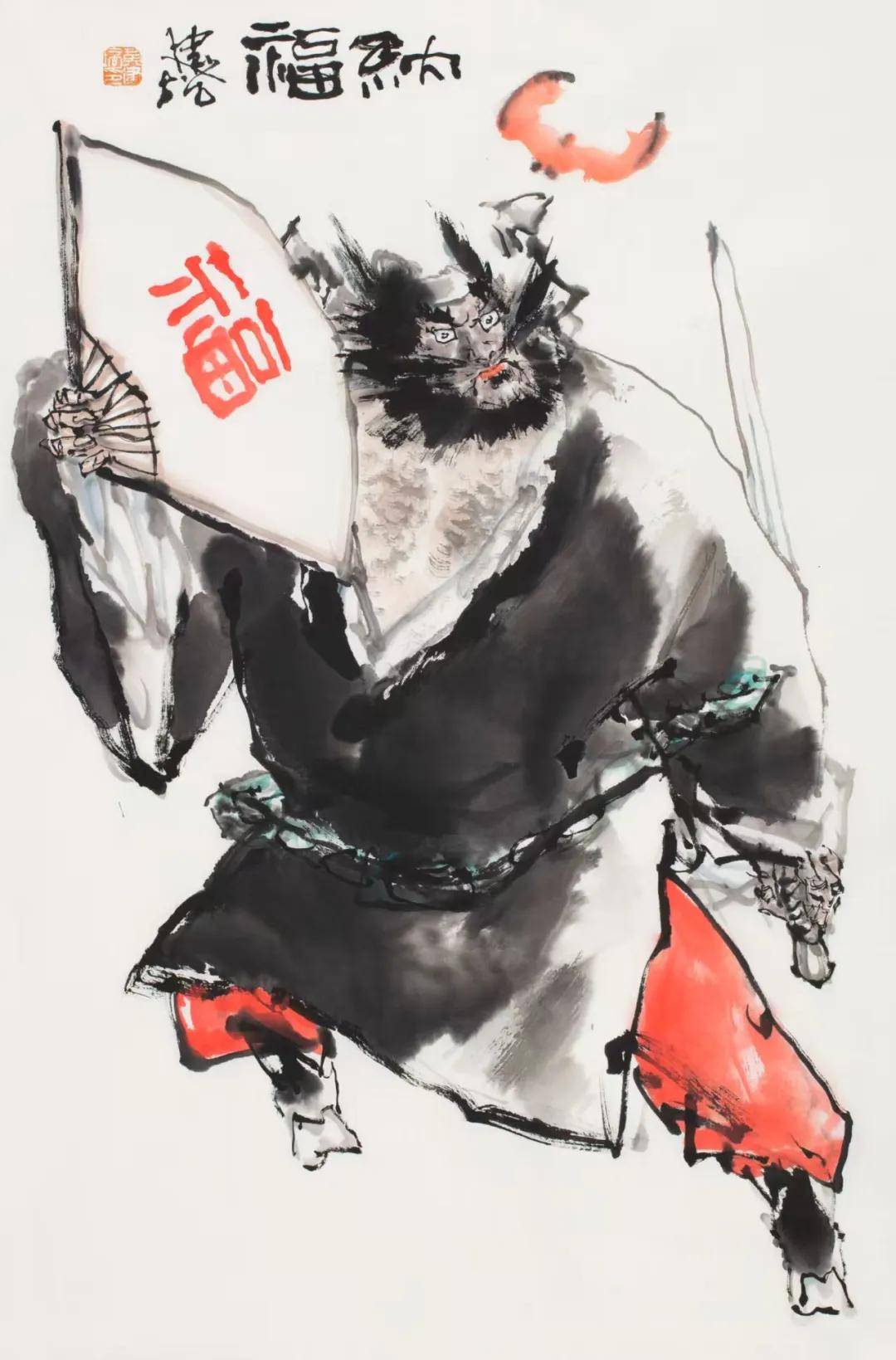 篆骨铸神·钟馗新境——品黄建培钟馗画作