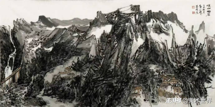 龙马精神·翰墨丹青丨黄小伟•2026中国当代书画名家大拜年_澎湃号·湃客_澎湃新闻-The Paper
