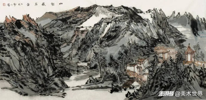 龙马精神·翰墨丹青丨黄小伟•2026中国当代书画名家大拜年_澎湃号·湃客_澎湃新闻-The Paper