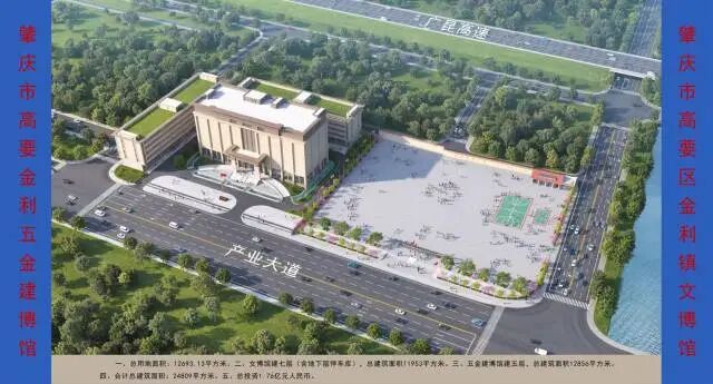 文博馆和五金建博馆!肇庆金利新地标规划亮相→