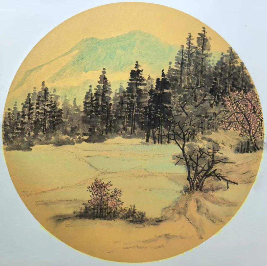 九寨情深·笔墨破局——蒋云龙写生中的“山水入画之思”