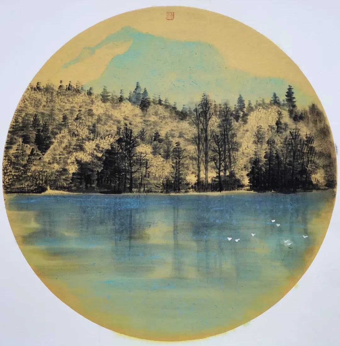 九寨情深·笔墨破局——蒋云龙写生中的“山水入画之思”