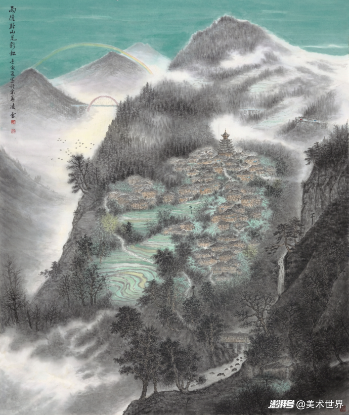 龙马精神·翰墨丹青——著名书画名家凌云·向全球华人拜年_澎湃号·湃客_澎湃新闻-The Paper