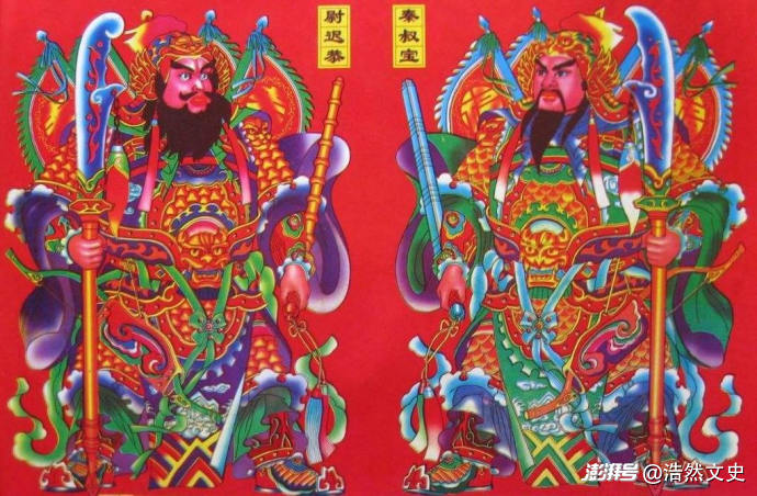 秦琼、尉迟恭只是门神界后辈!谁才是中国第一代镇宅始祖门神?