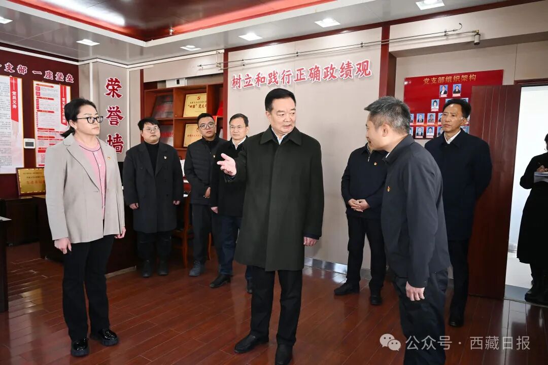 王君正宣讲全国两会精神并调研