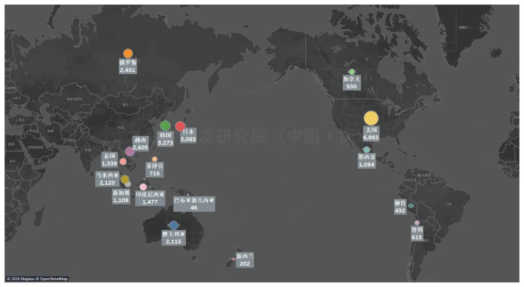 亚太经济合作组织(APEC)成员经贸发展格局数图概览