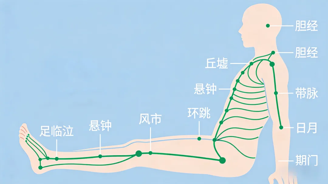 帕金森：胆经为什么不能损伤？因为它无辜且重要