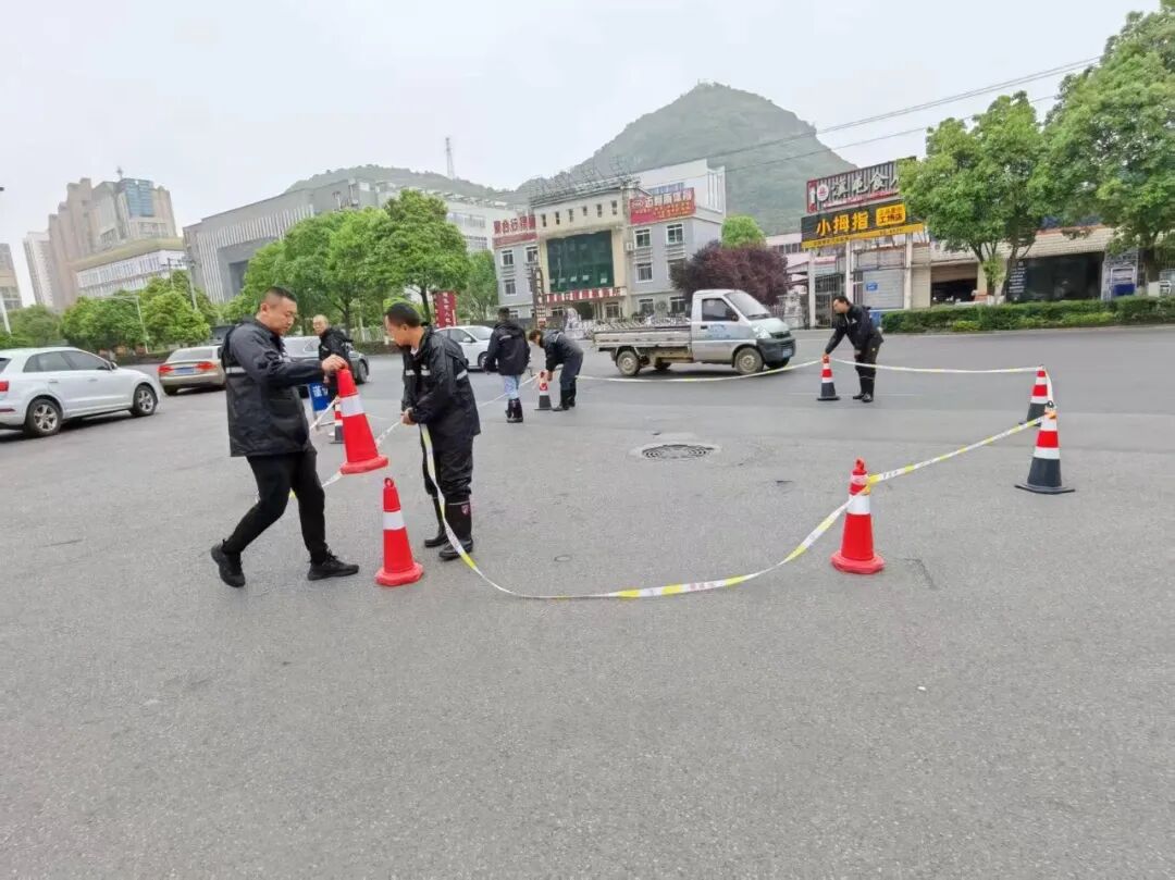 西秀区城管局-开展防汛应急演练  提升应急处置能力
