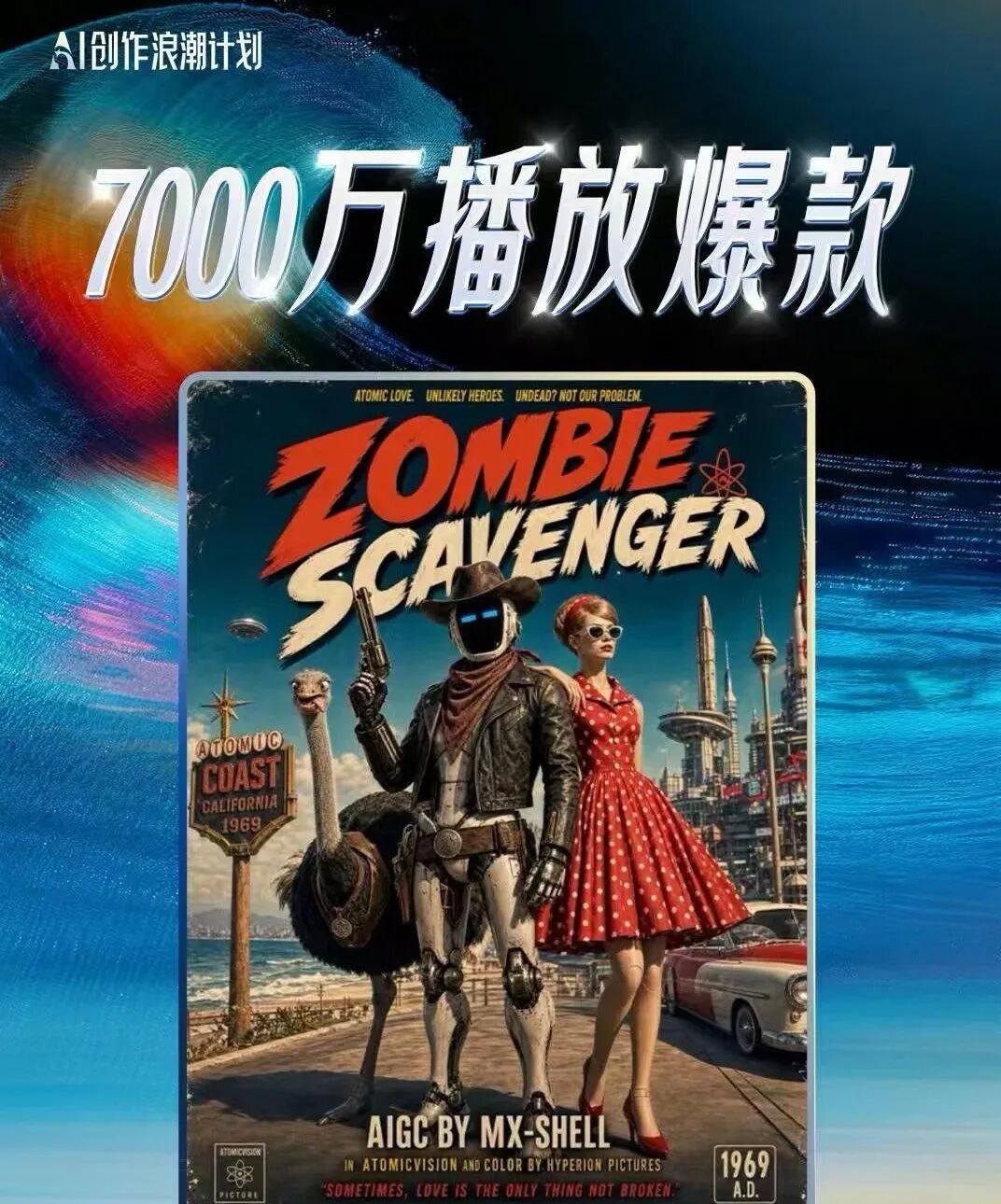 外行10天手搓AI短片火遍全球?这是一个十年审美沉淀出爆款的故事|深度专访