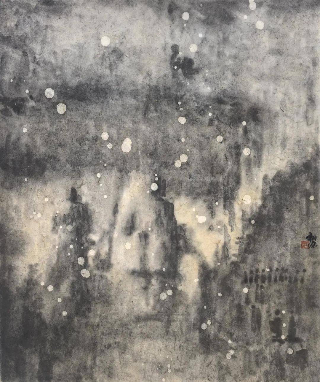 曹广《梦佛》:当山水遇见石窟,为何画佛不画“佛相”?