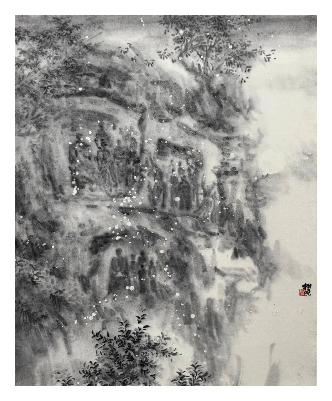 以艺通心，坐观千年——曹广石窟山水创作与艺商共生深度访谈
