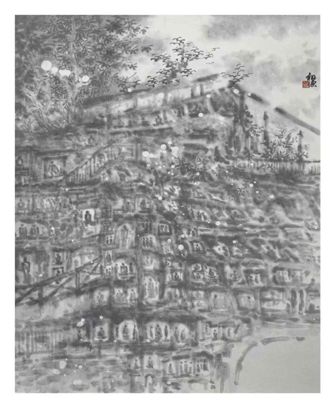 以艺通心，坐观千年——曹广石窟山水创作与艺商共生深度访谈