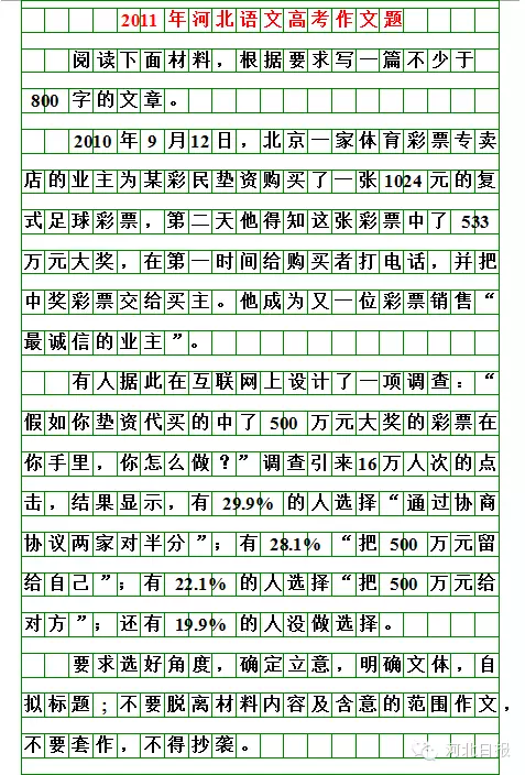 河北2026高考作文题出来啦！你会怎么写？