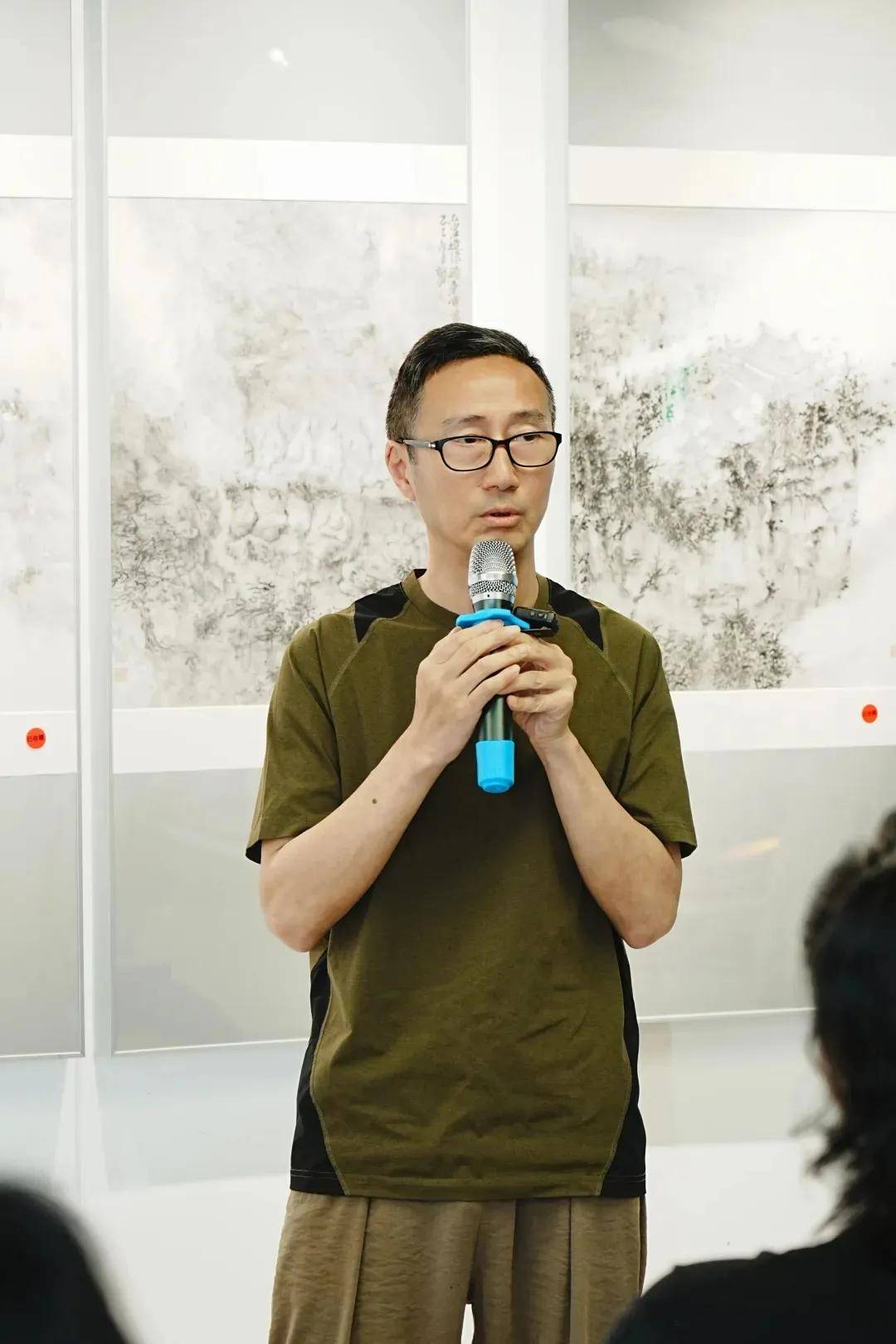 曹广“云游墨记”水墨个展在广州平行线美术馆举办