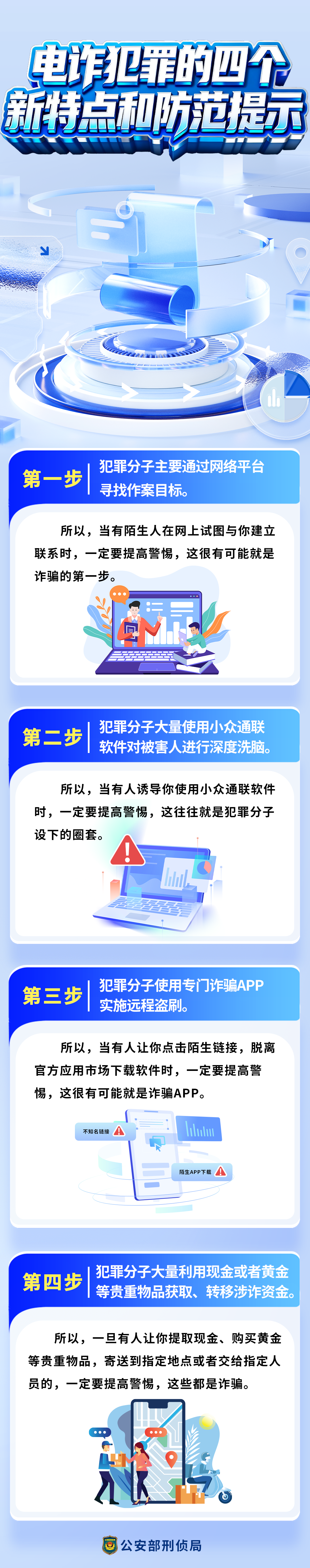 公安部：当前最高发的电诈类型有10类
