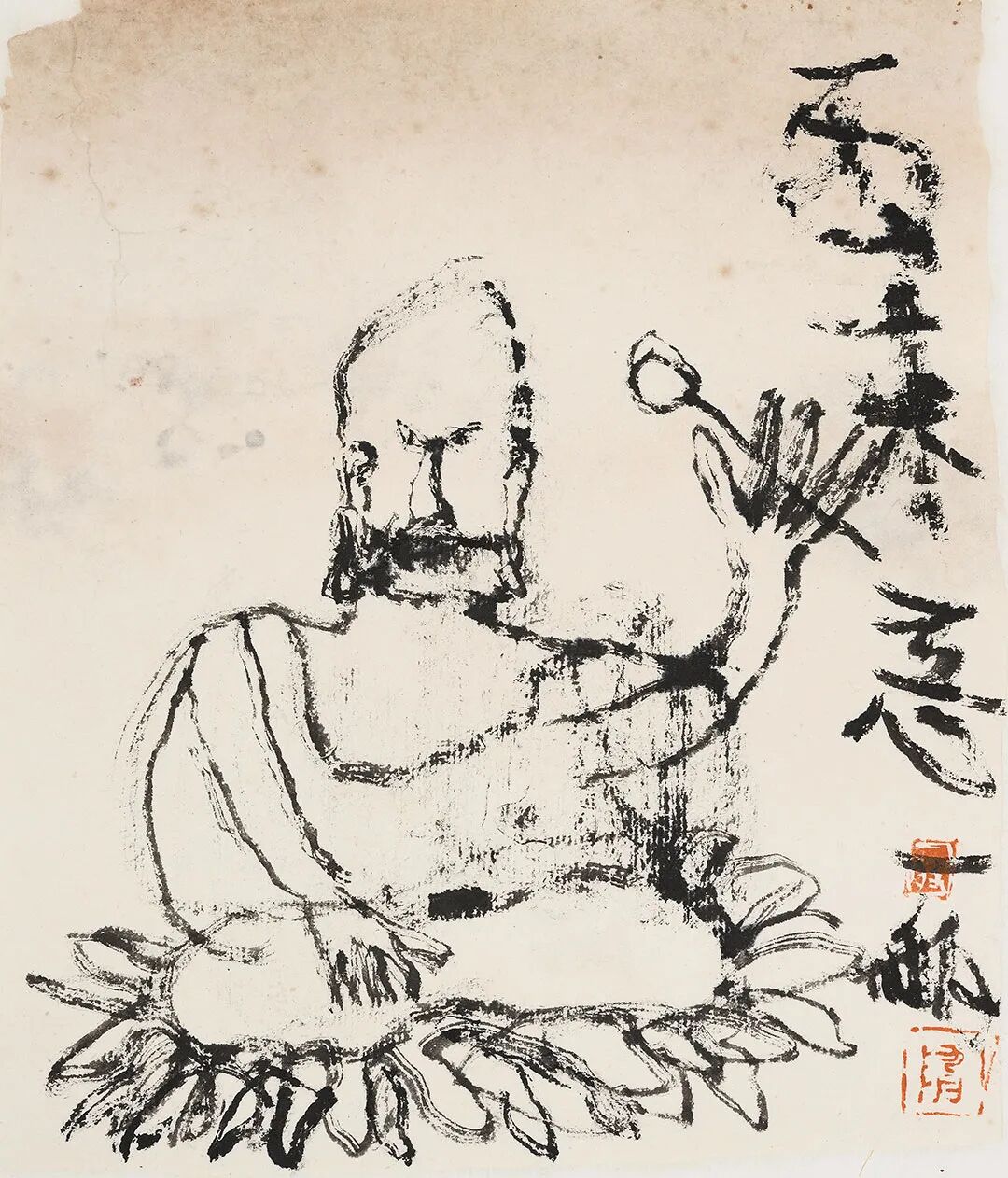破相与明心：一舨公禅意水墨罗汉、山水系列笔墨语言与当代审美转向