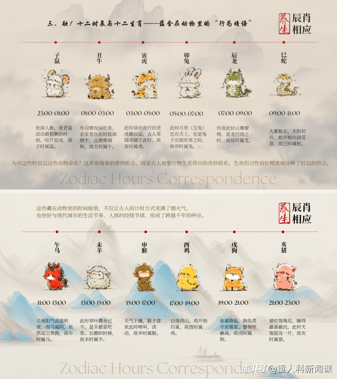 应时而生：十二时辰的养生密码