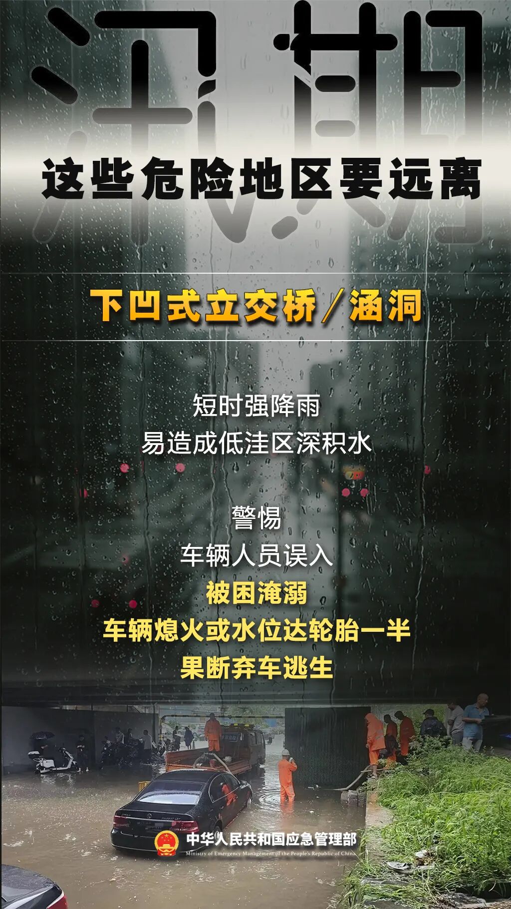 暴雨天气出行安全指南