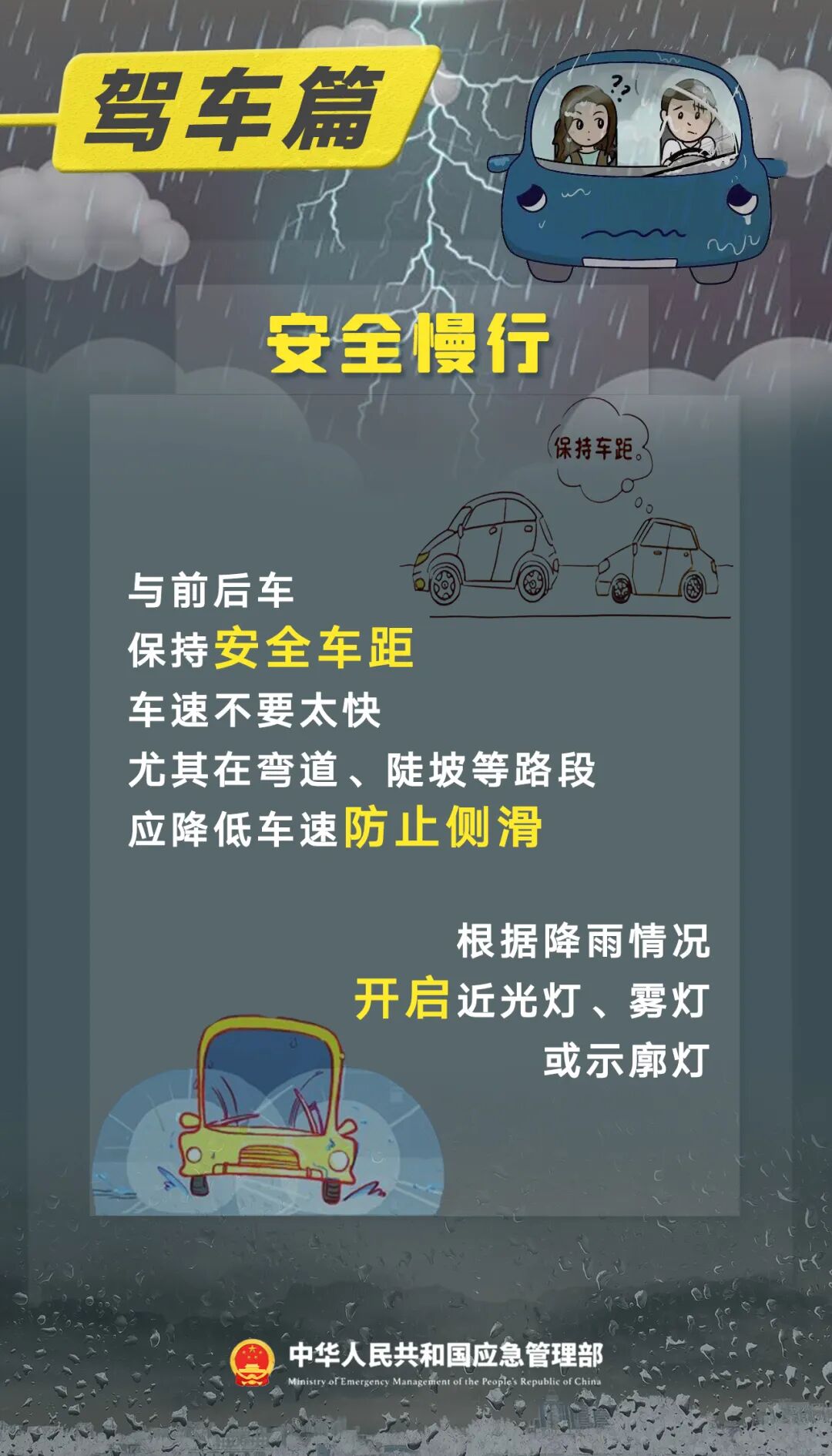 暴雨天气出行安全指南