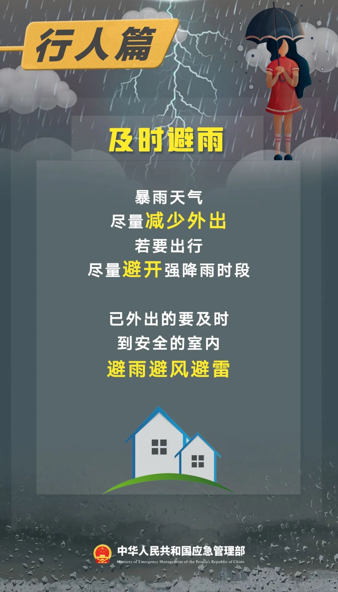 暴雨天气出行安全指南