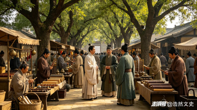 汉代穿越指南:不只是衣食住行,汉代的城里人也有文化生活(上)