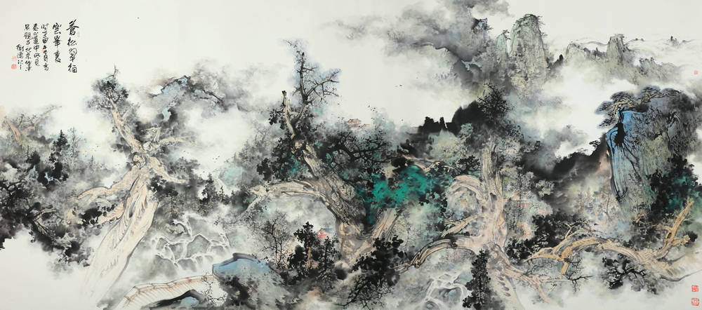 笔墨千年，松柏为何是山水画卷的灵魂？