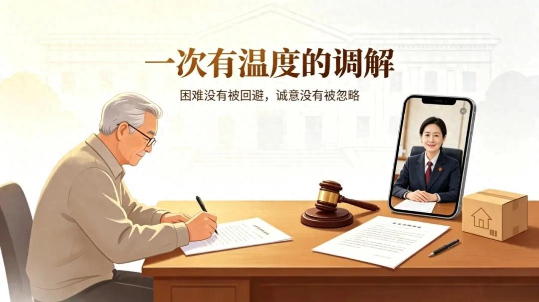 如我在诉·辛法动态 | 深夜一条短信：分期还款调解背后 法理情的双向奔赴