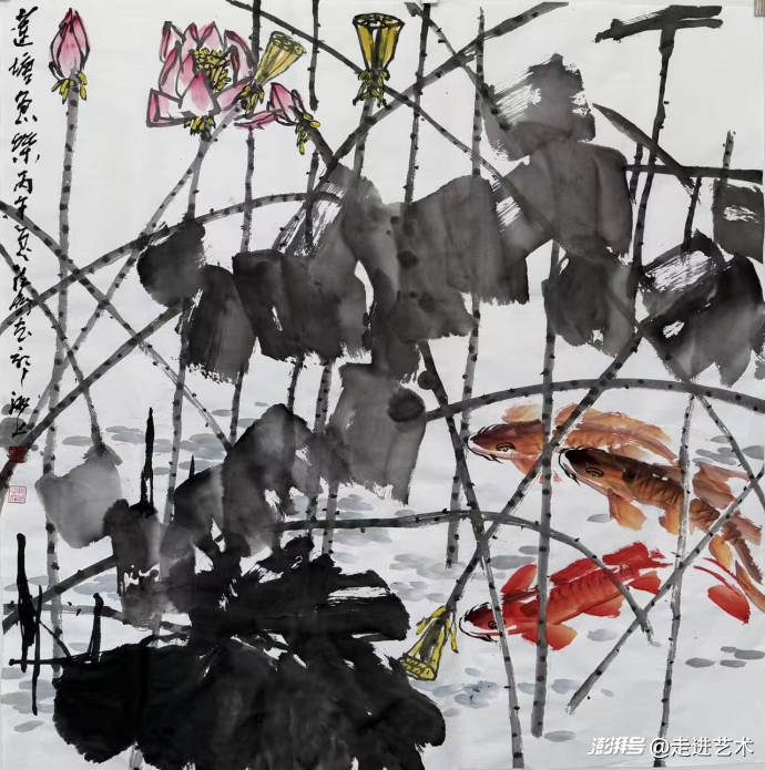 东方诗学——朱法鹏花鸟画