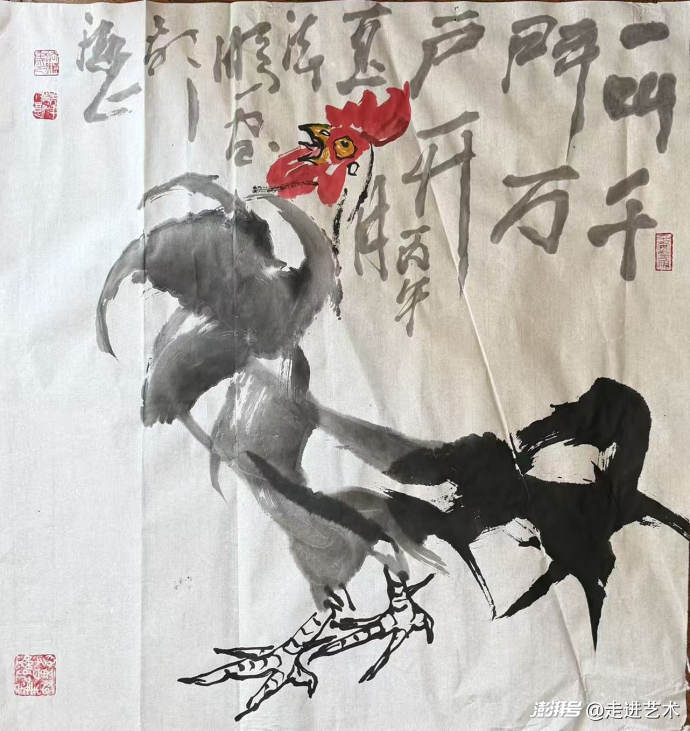 东方诗学——朱法鹏花鸟画