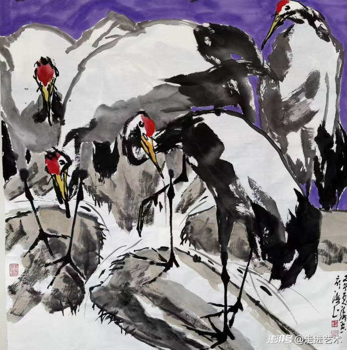 东方诗学——朱法鹏花鸟画