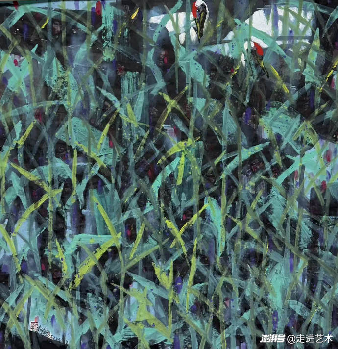 东方诗学——朱法鹏花鸟画